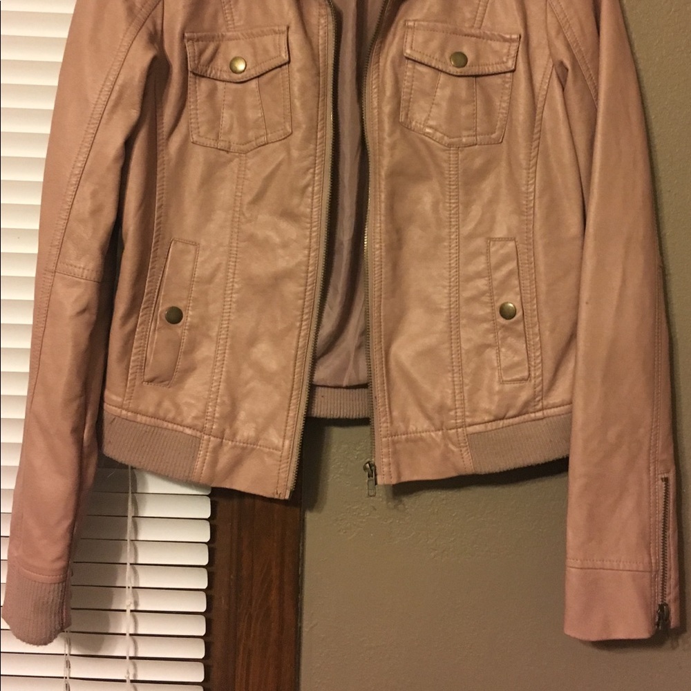 Non-Leather Blush Jacket - image 4